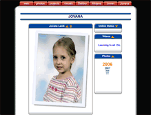Tablet Screenshot of jovana.lanik.org